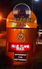 Blue Flame Rock plays at Rosebud RSL 11 09 15