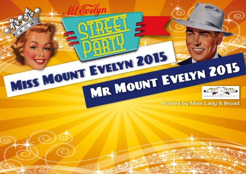 Miss and Mr Mount Evelyn 2015 Pin Up Competition