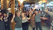 Dancers at Swing Sundays@Simba'r  
Simba'r Licensed Café, 94 Poath Road, Hughesdale.