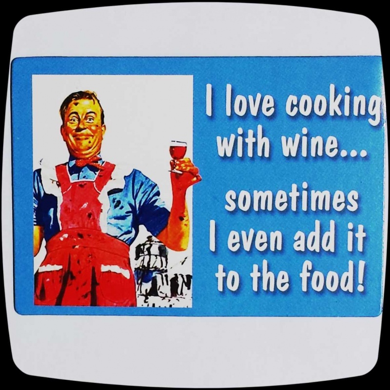 Quirky   cooking with wine
