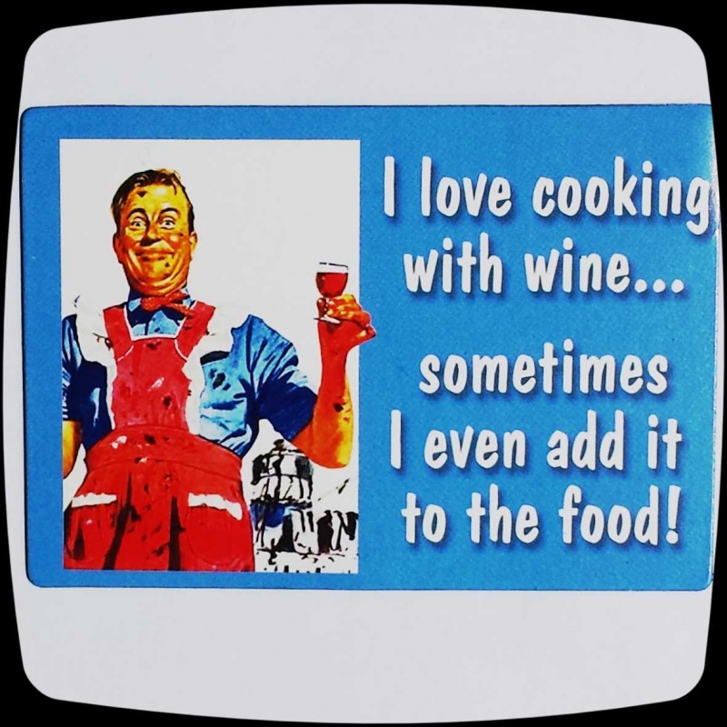 Quirky   cooking with wine
